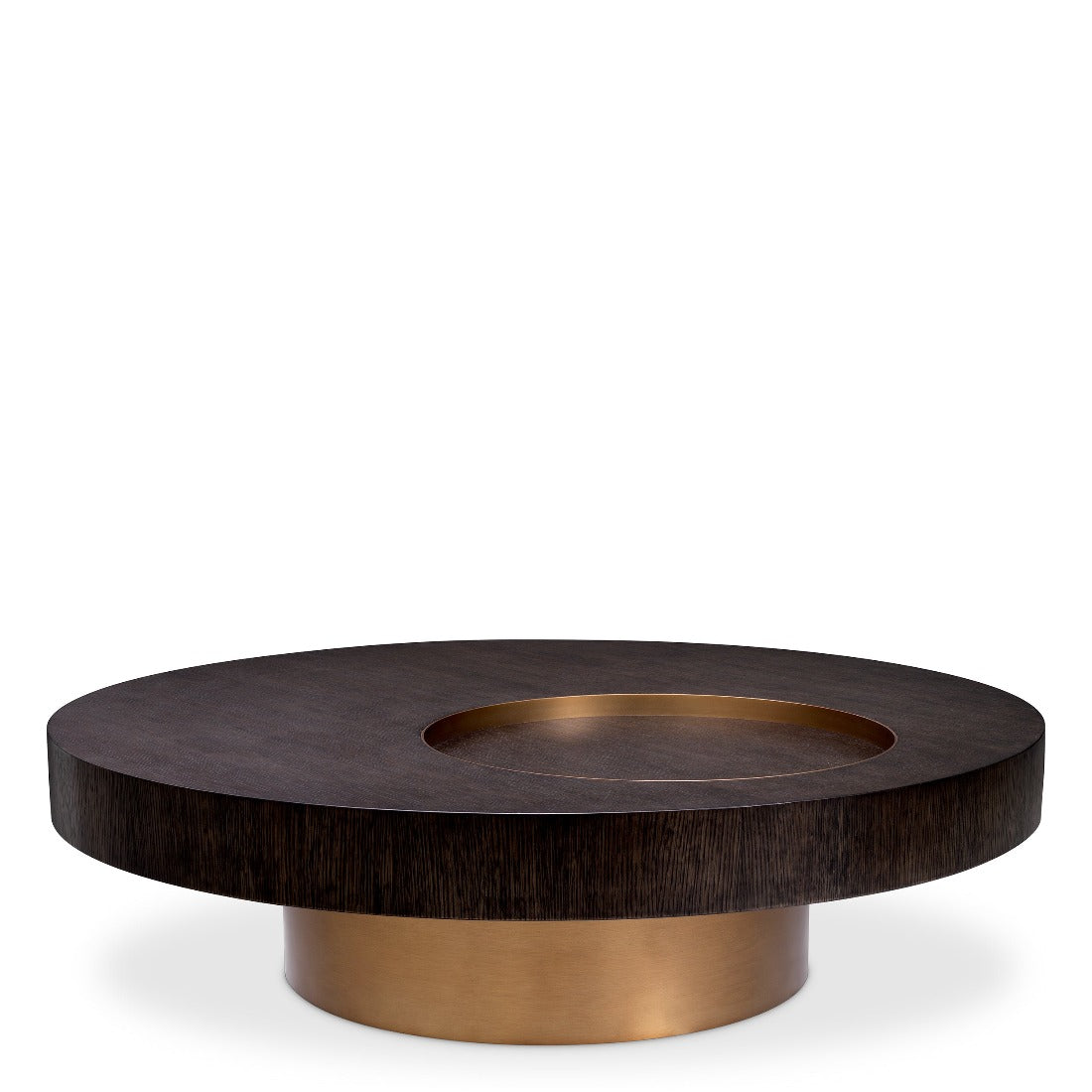Eichholtz coffee table Otus round brass