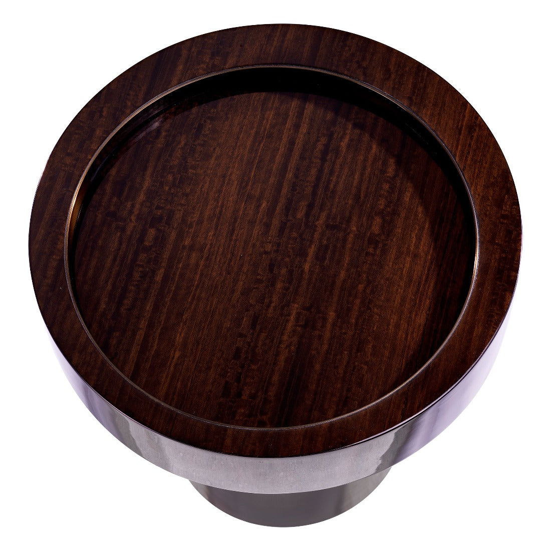 Side table Eichholtz Otus round Eucalyptus