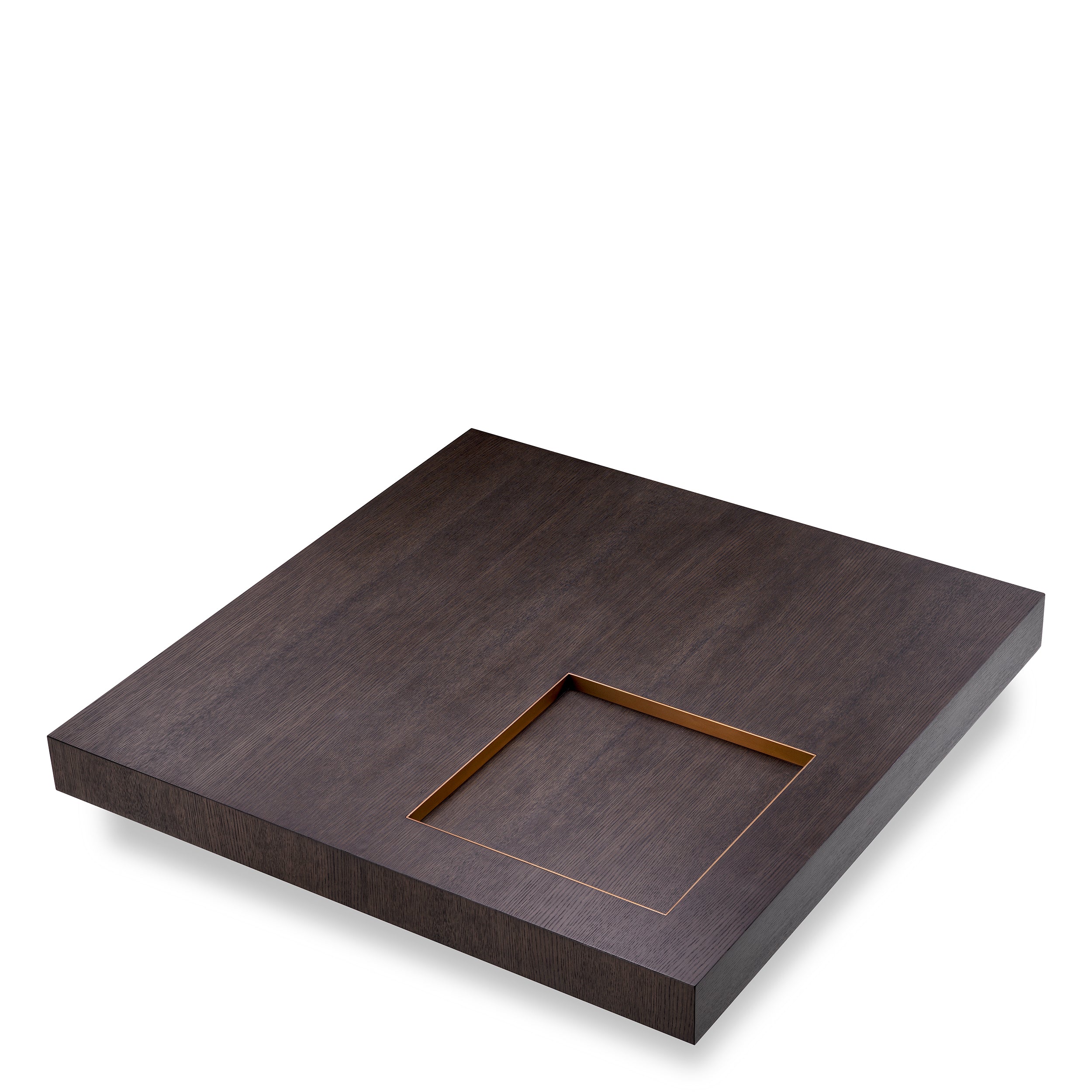 Eichholtz coffee table Otus square brass