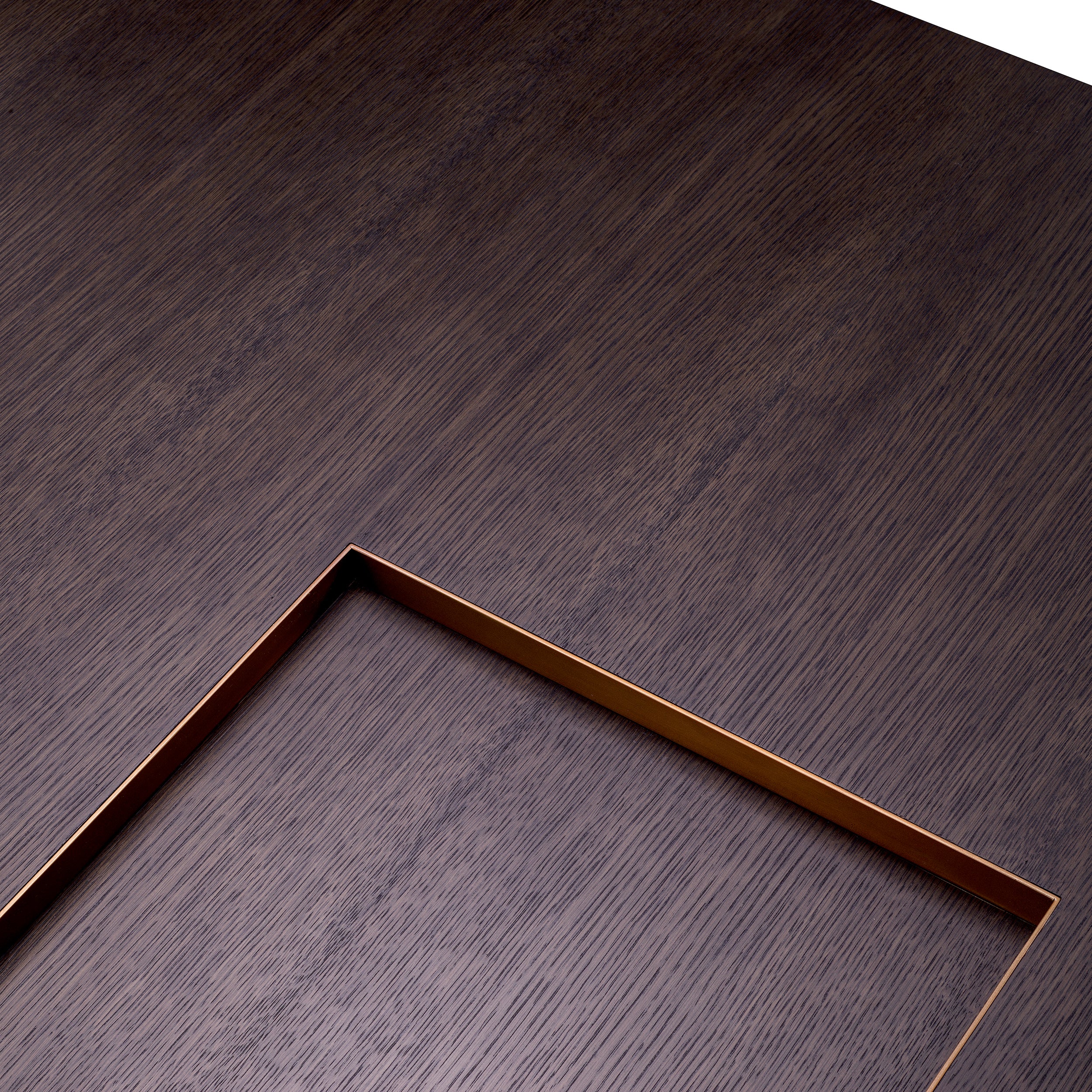 Table basse Eichholtz Otus carrée en laiton