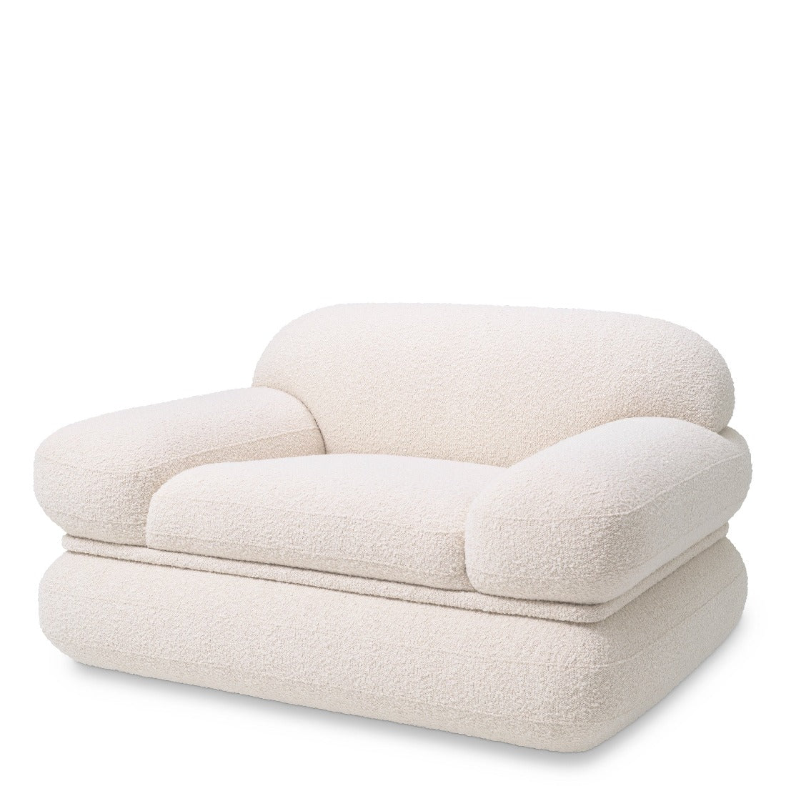 Chair Eichholtz Ménard bouclé cream fauteuil