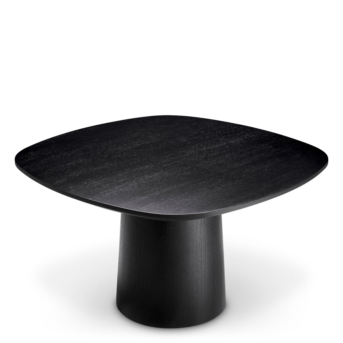 dining table eettafel eichholtz motto black zwart veneer