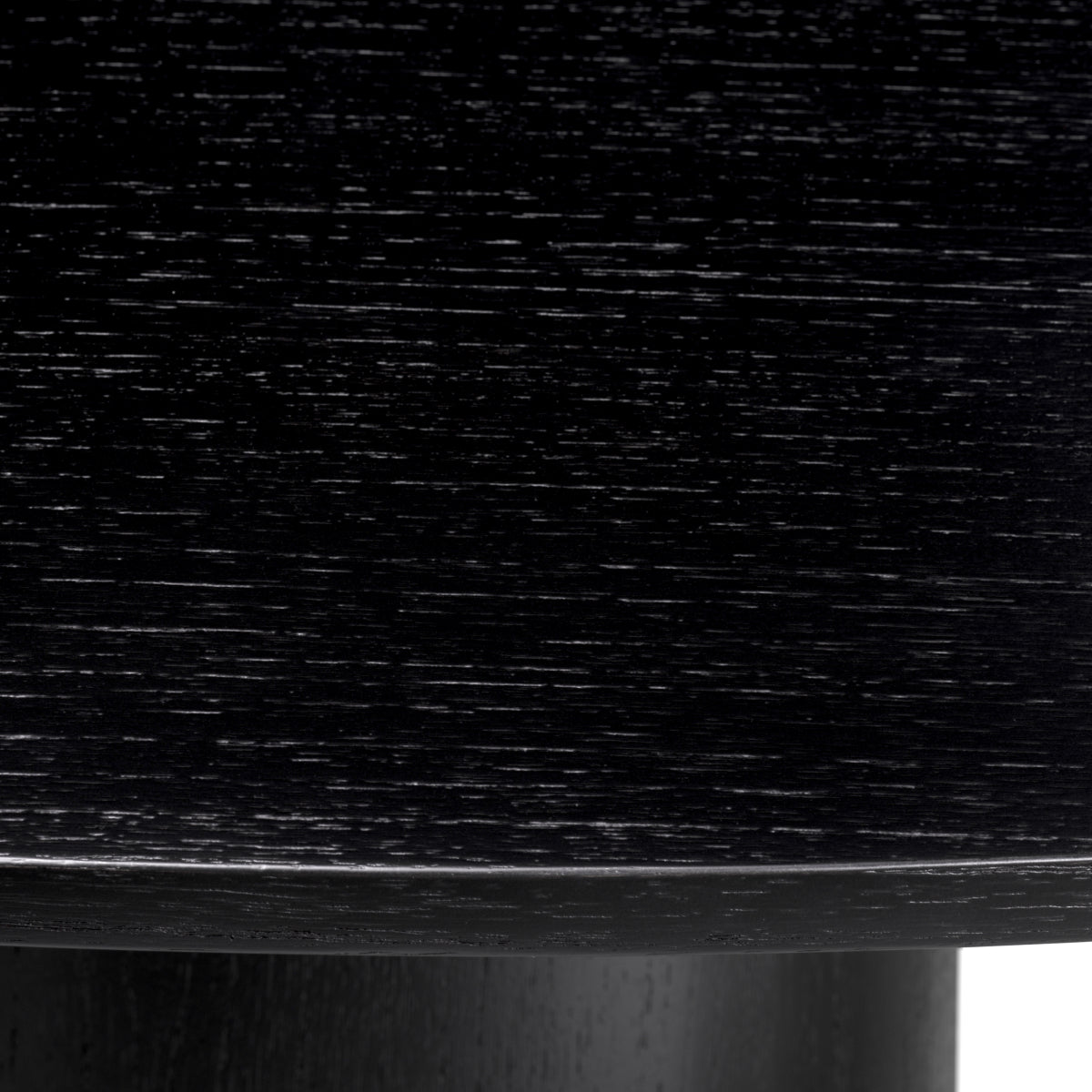 dining table eettafel eichholtz motto black zwart veneer
