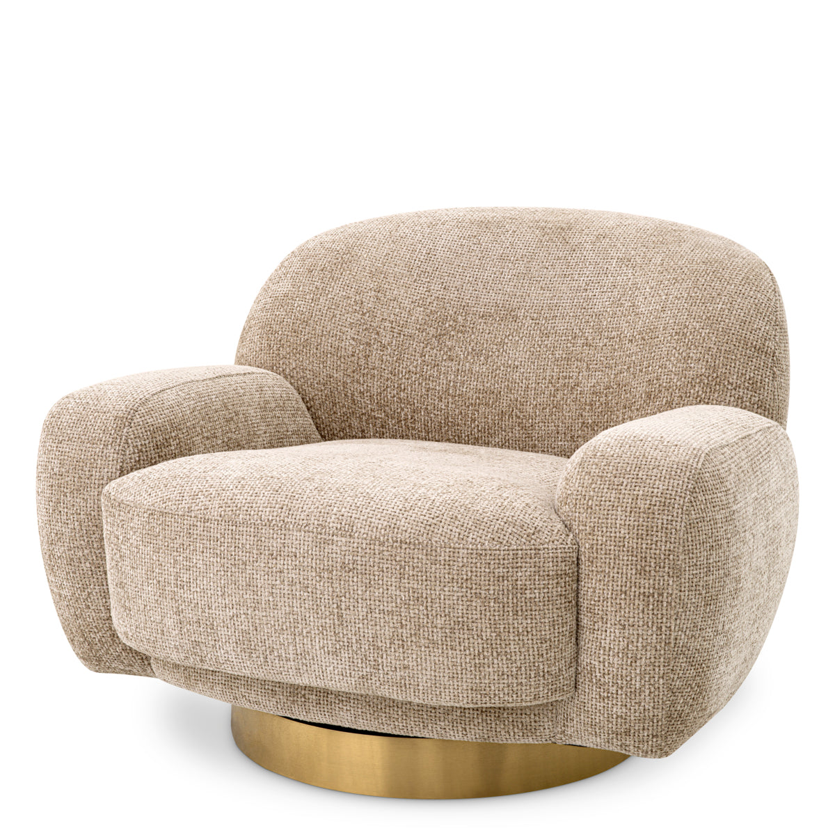 Swivel chair Eichholtz Udine lyssa sand