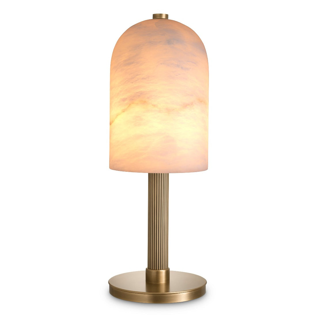 Table Lamp Eichholtz Kayla alabaster wit marmer tafellamp