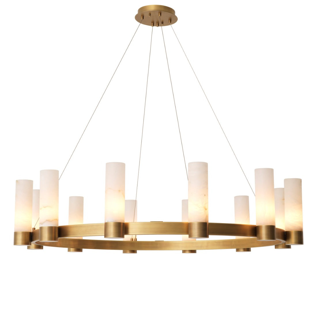 Chandelier Eichholtz Castro Antique brass finish