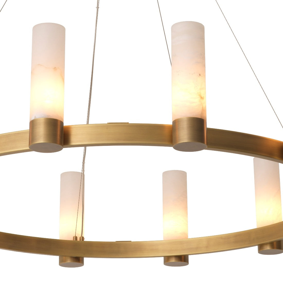 Chandelier Eichholtz Castro Antique brass finish