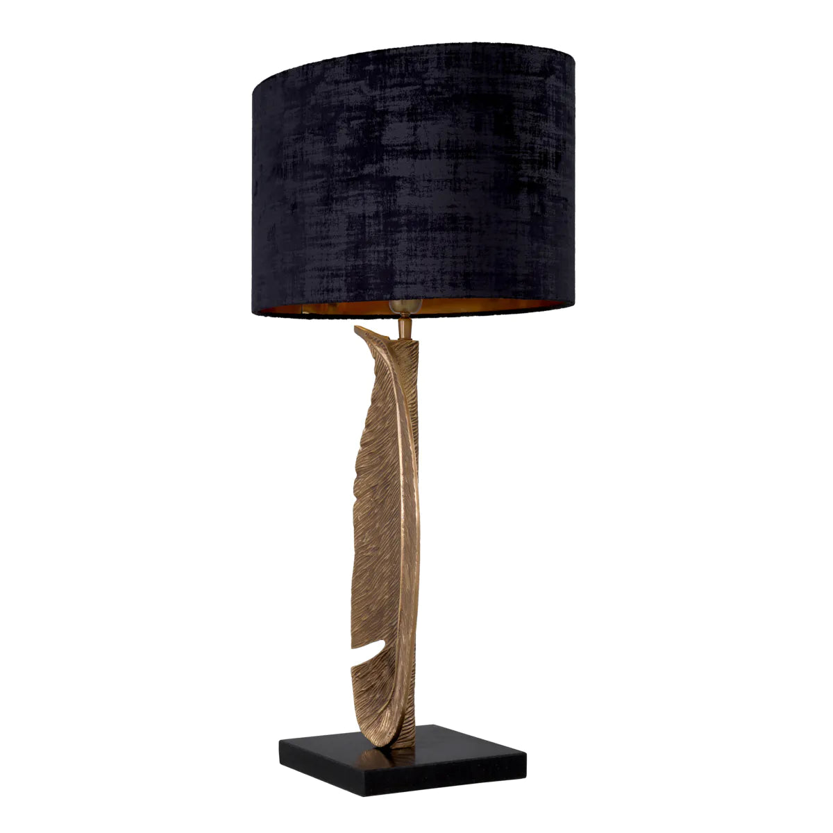 Eichholtz table lamp Foglia brass