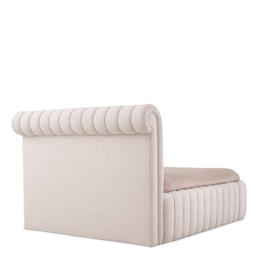 Bed Frame Eichholtz Sycamore Bouclé cream