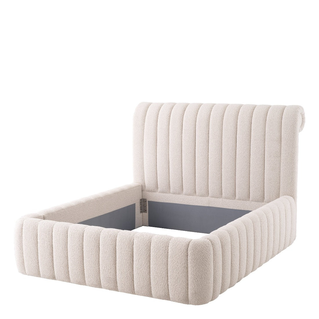 Bed Frame Eichholtz Sycamore Bouclé cream