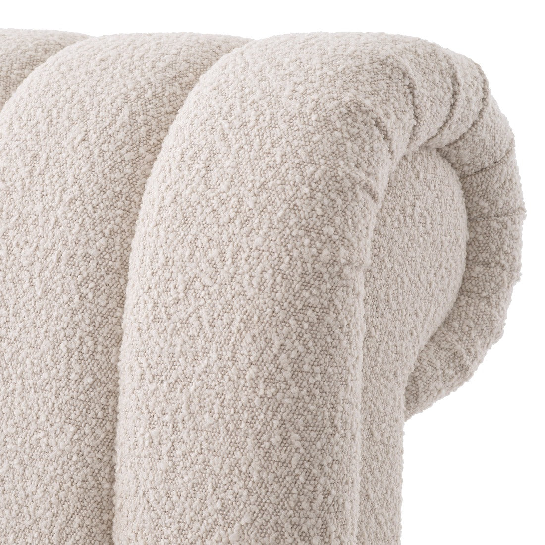 Bed Frame Eichholtz Sycamore Bouclé cream