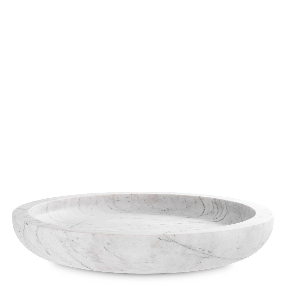 Bowl Eichholtz Renard white marble schaal