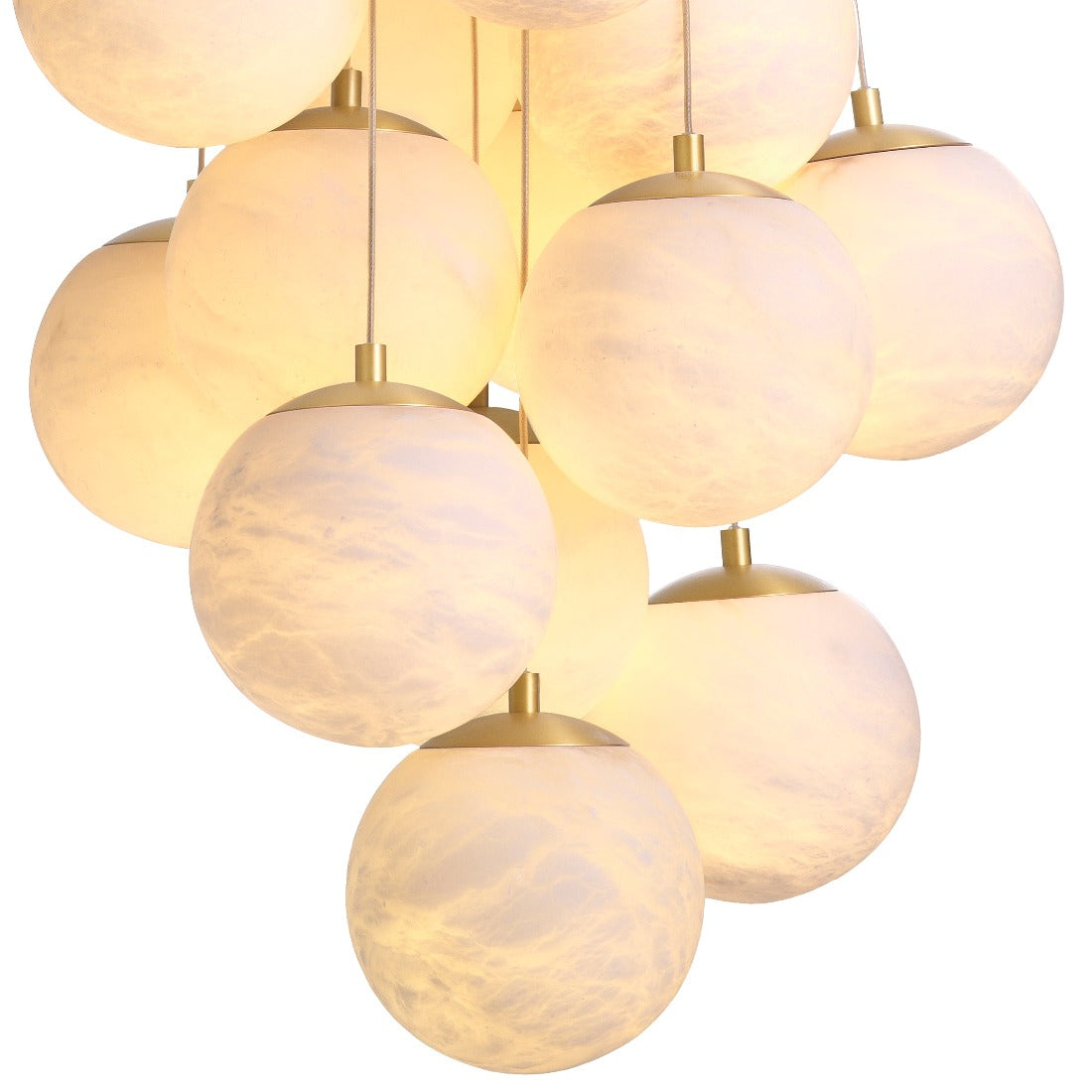 Chandelier Eichholtz Sphinx L kandelaar alabaster marmer
