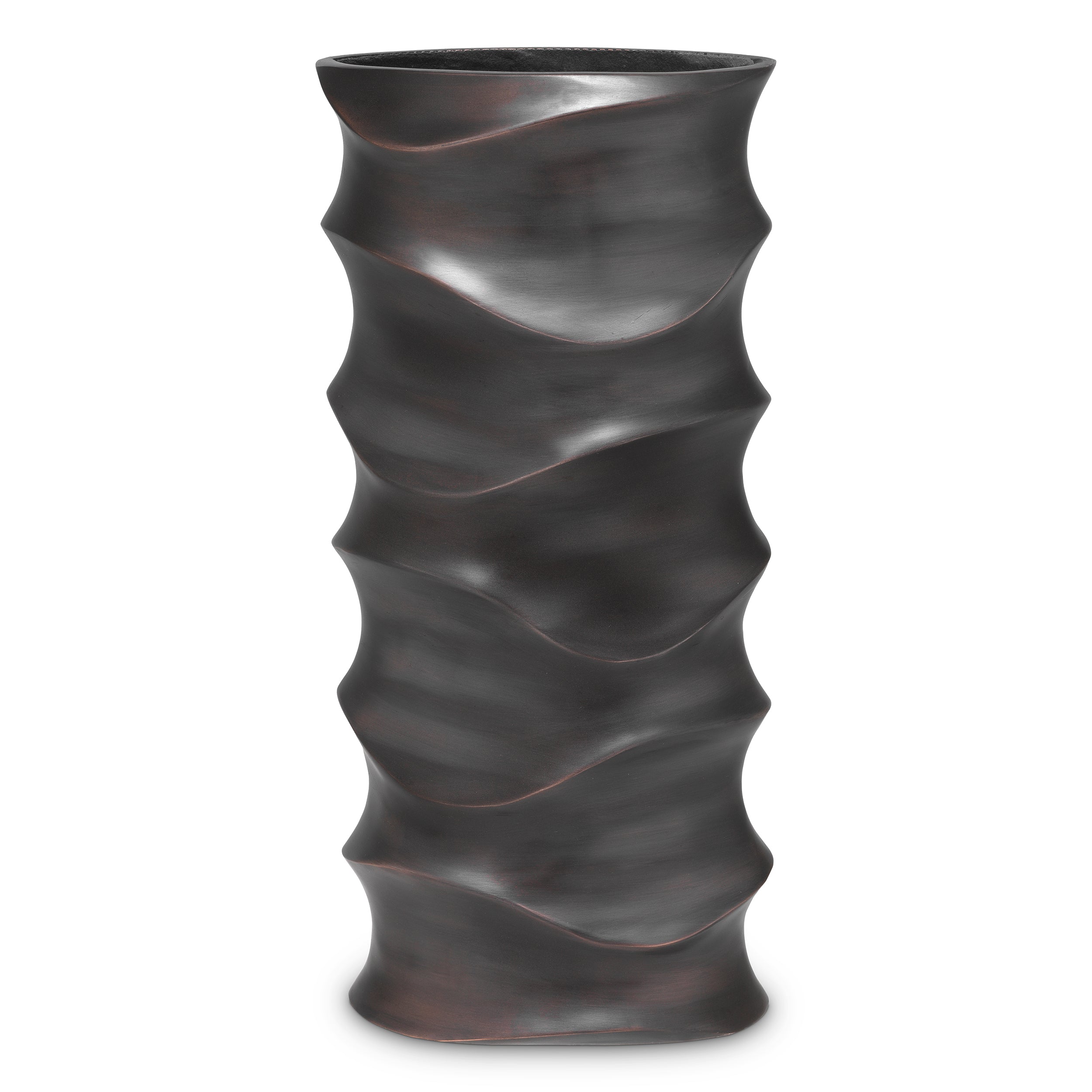 Eichholtz vase Rapho bronze