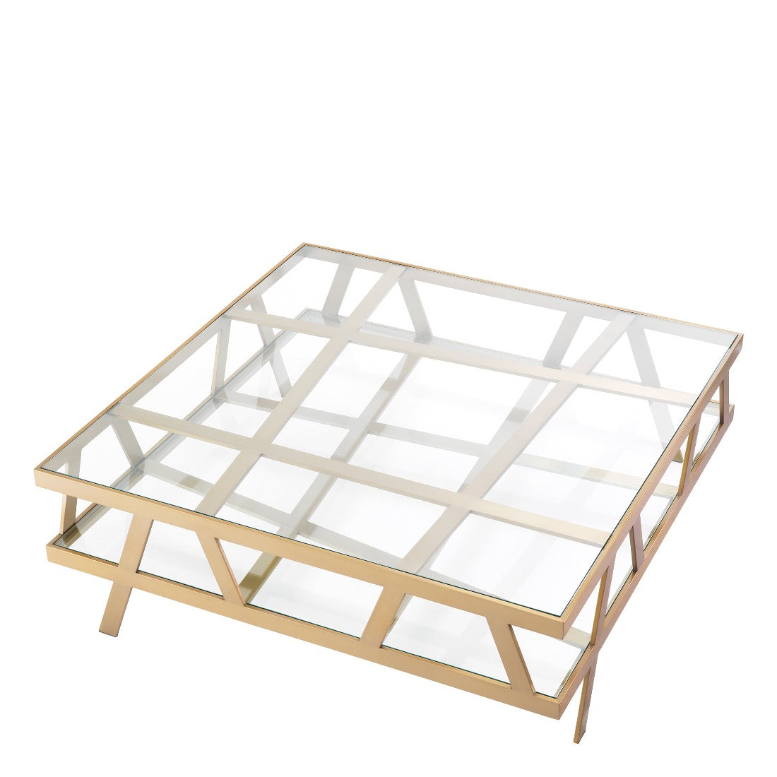 Coffee table Eichholtz Billinghurst Square salontafel koffietafel