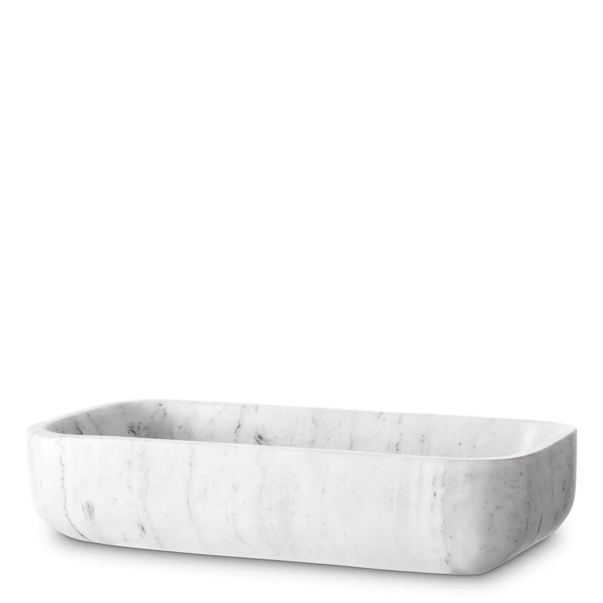 Eichholtz bowl Vioujard white marble