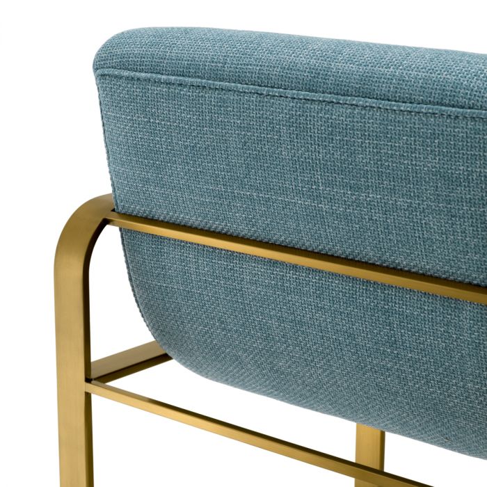 Counter stool Eichholtz Olsen Blue