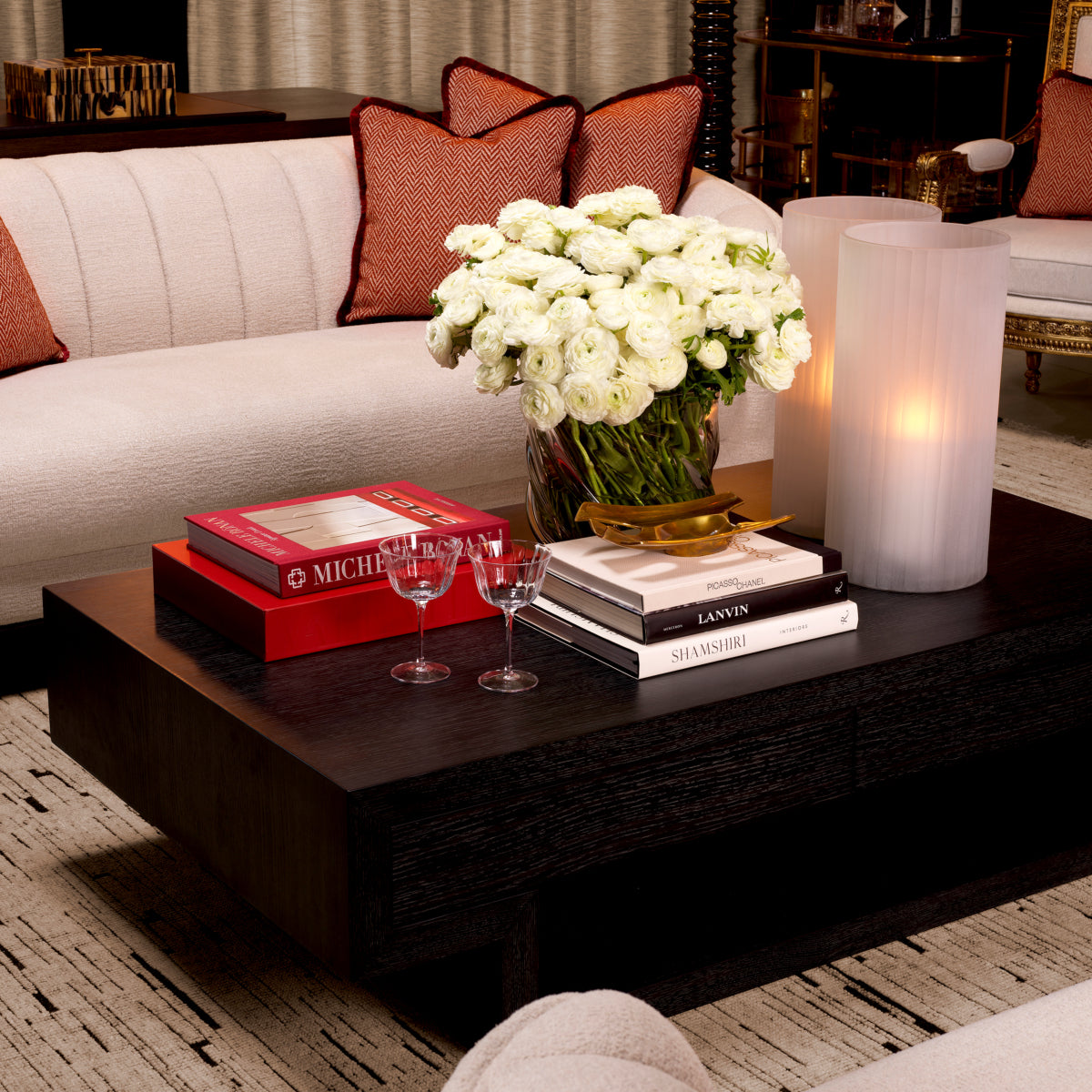 Coffee table Eichholtz Rialto Charcoal oak