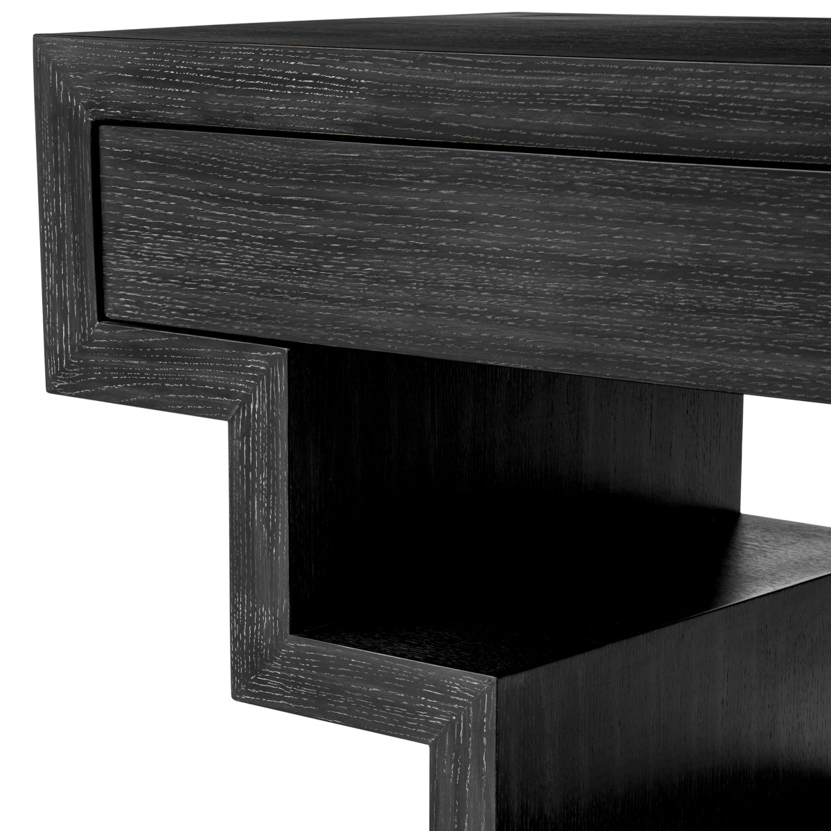Console table Eichholtz Rialto charcoal oak