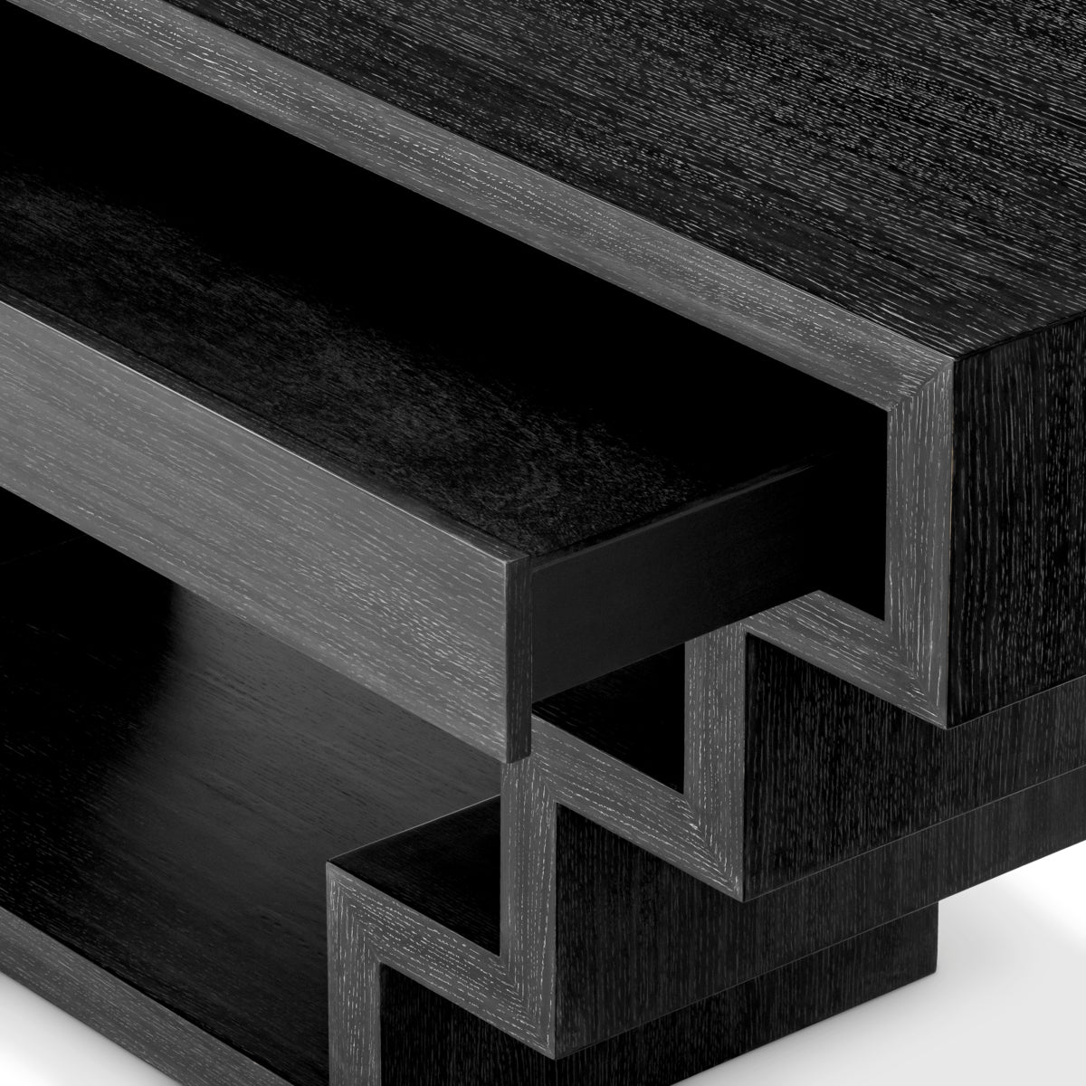 Console table Eichholtz Rialto charcoal oak