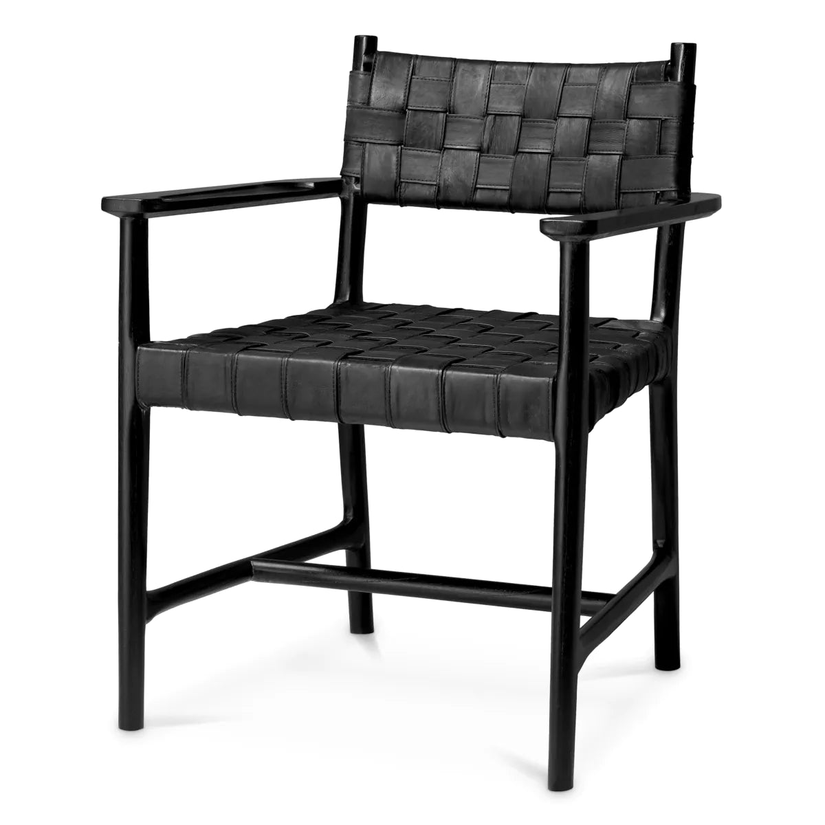 Eichholtz dining chair Tiberio with armrest