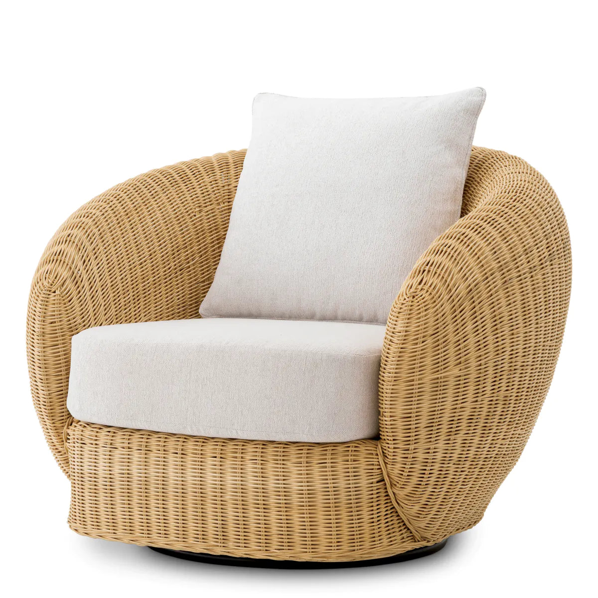 Eichholtz Drehsessel Rafael Rattan