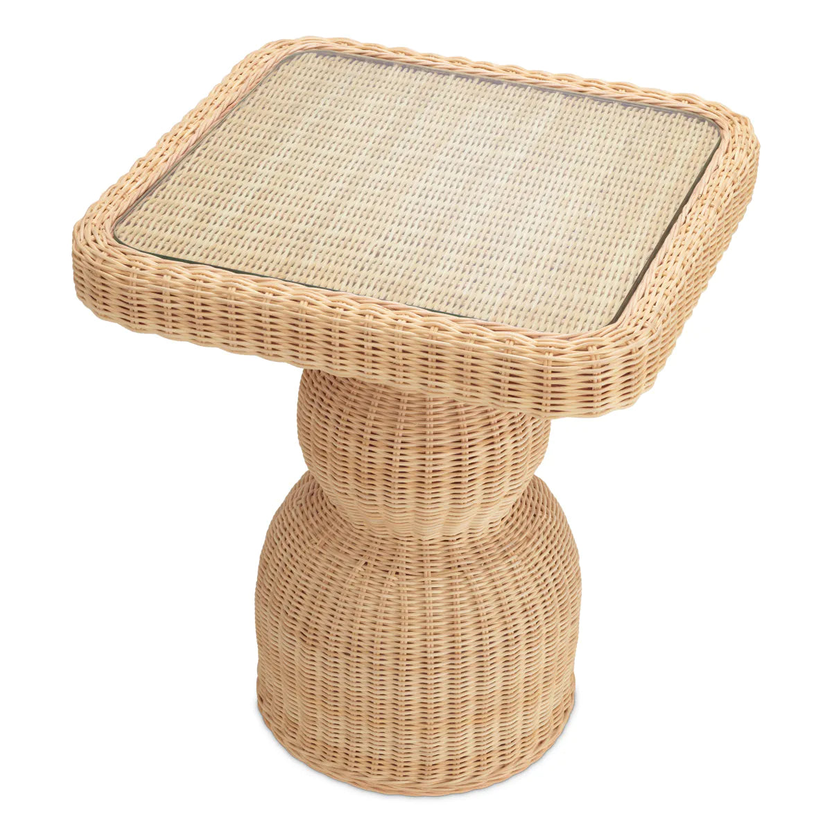 Table d'appoint Eichholtz Tiago en rotin