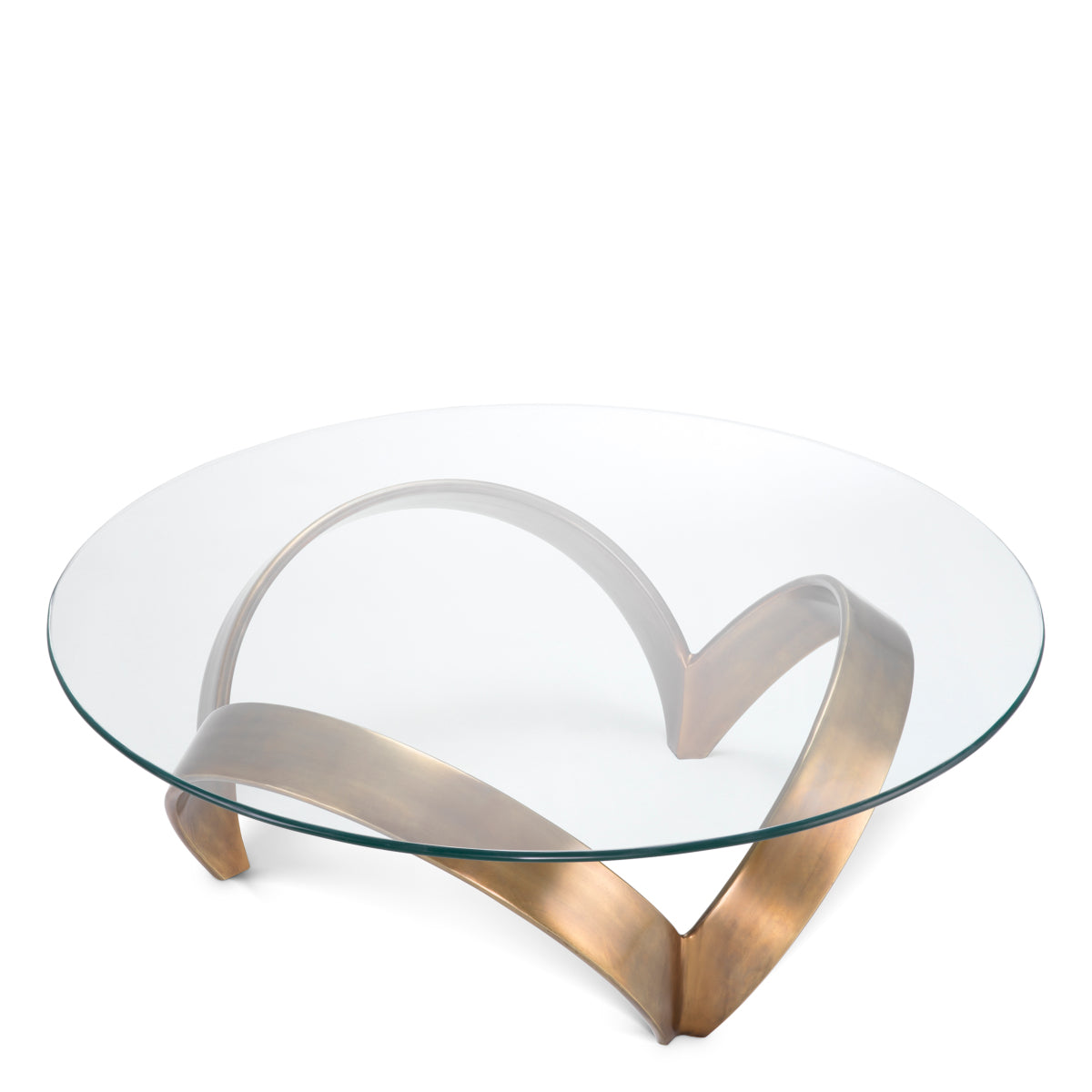 Coffee table Eichholtz Soquel Brass