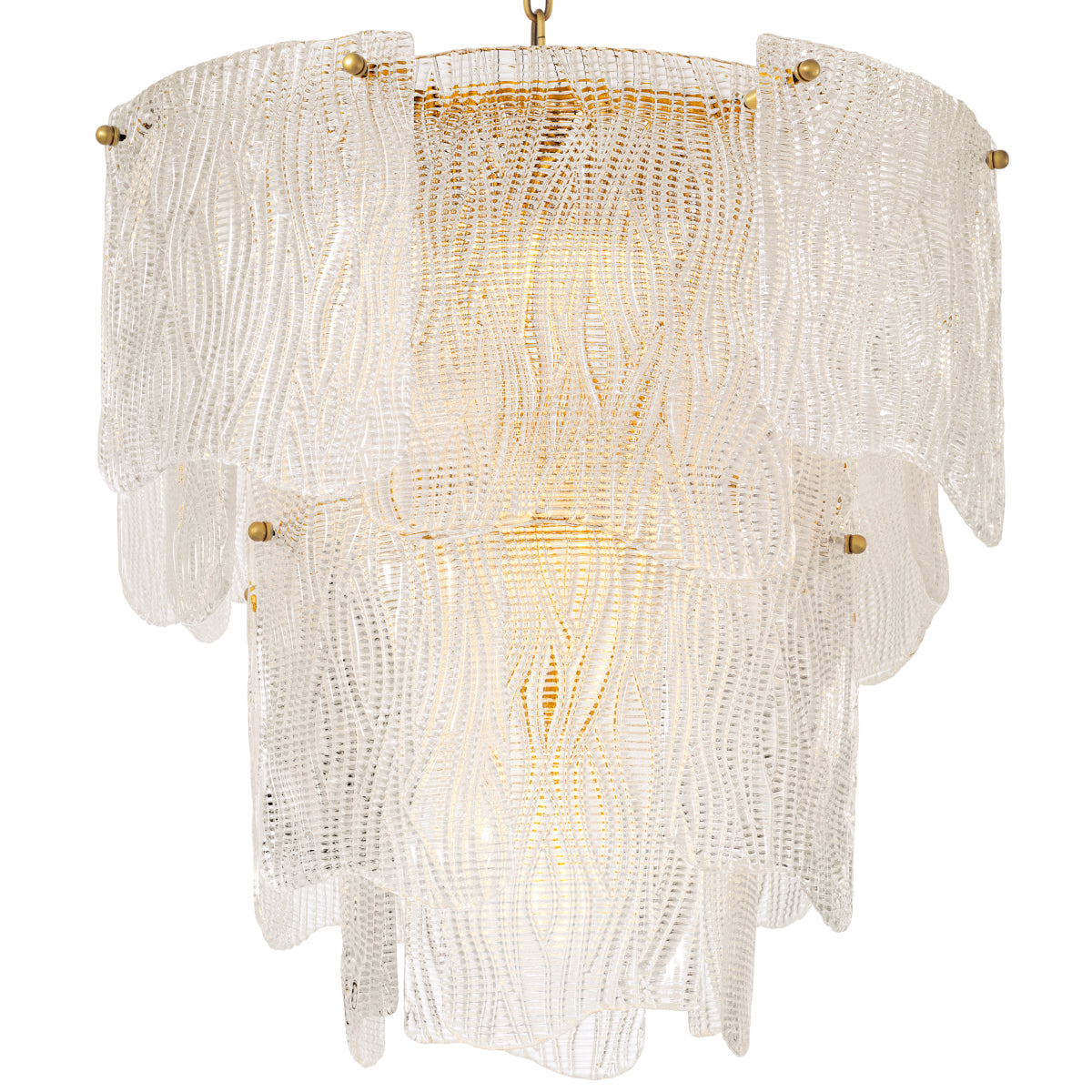 Chandelier Eichholtz Asinara S Clear textured