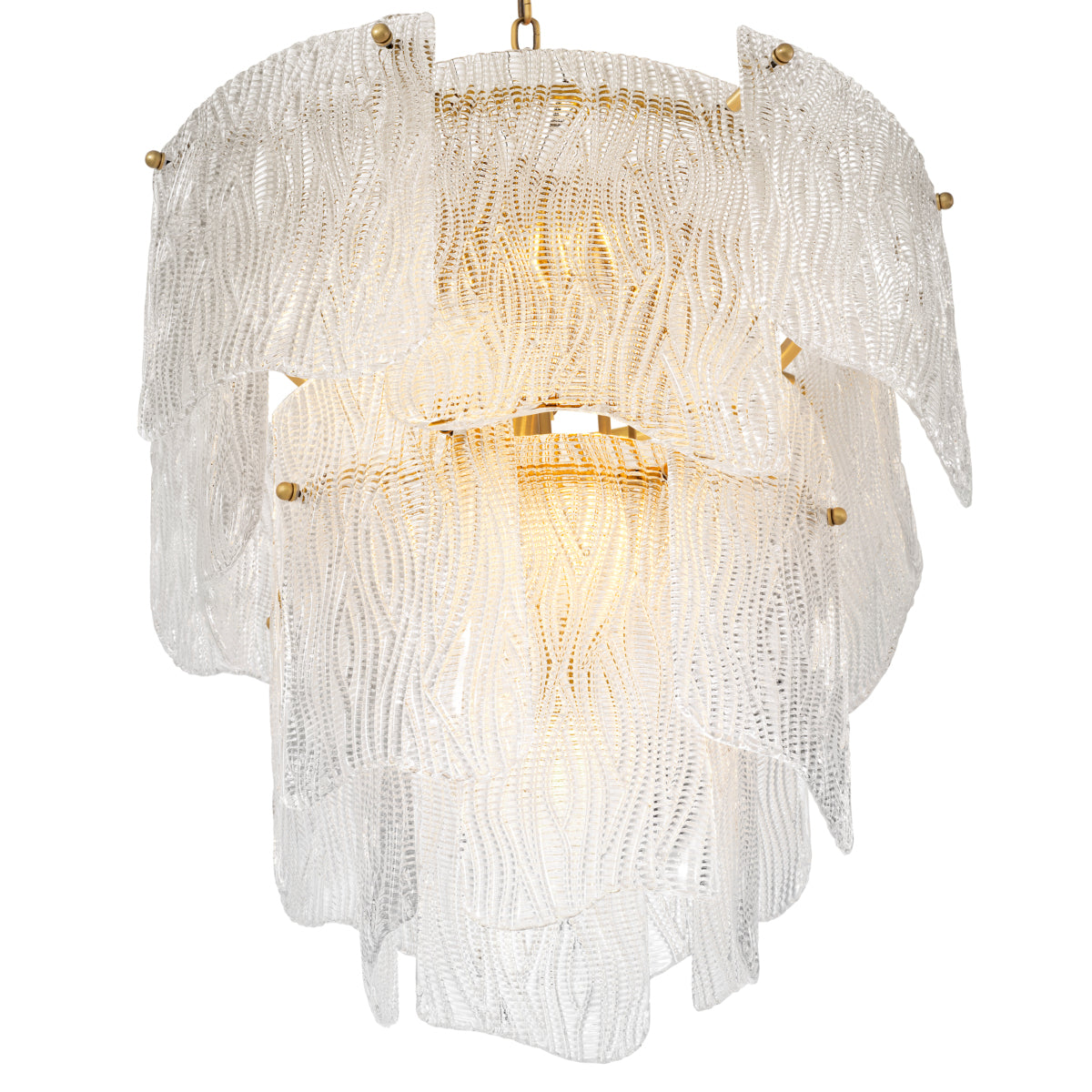Chandelier Eichholtz Asinara S Clear textured