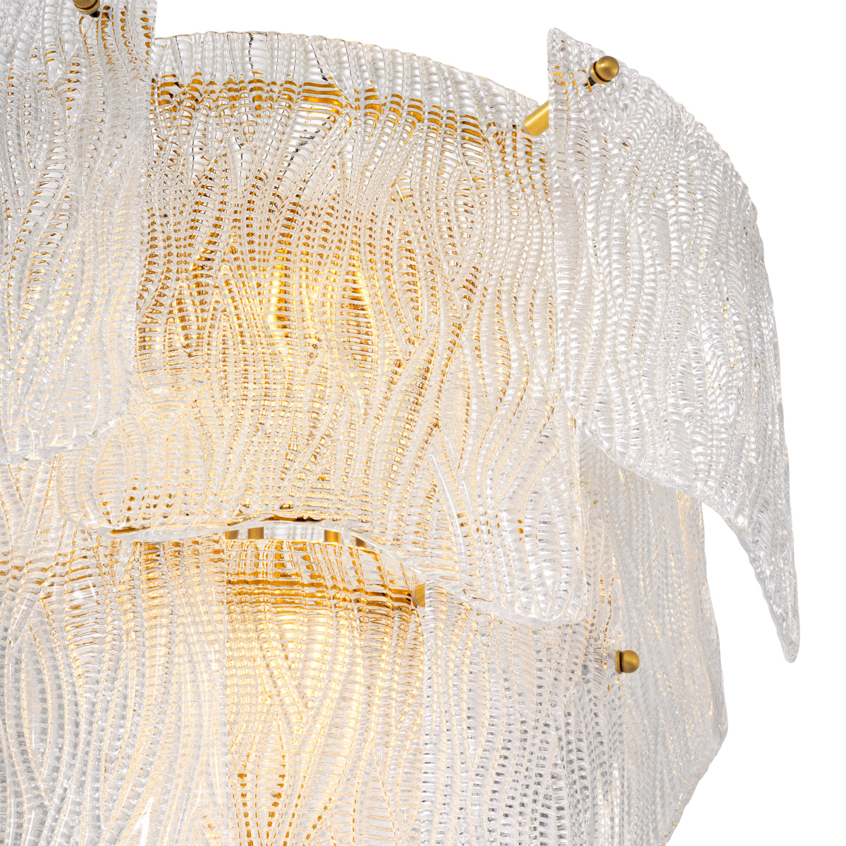 Chandelier Eichholtz Asinara S Clear textured