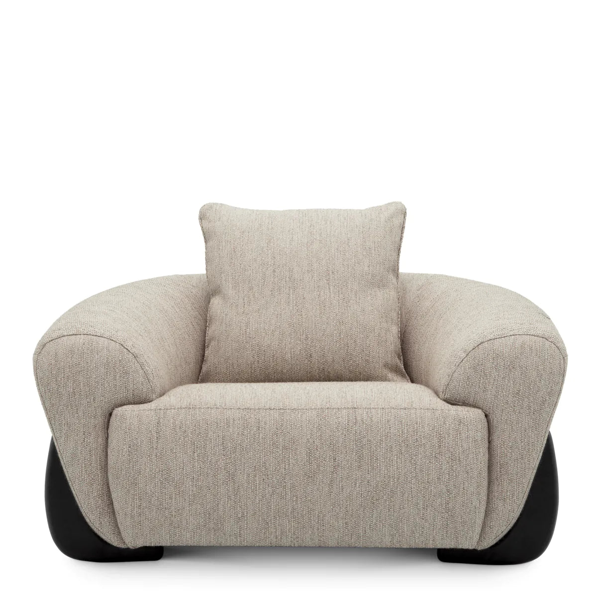 Fauteuil Eichholtz Siderno splendor gris clair