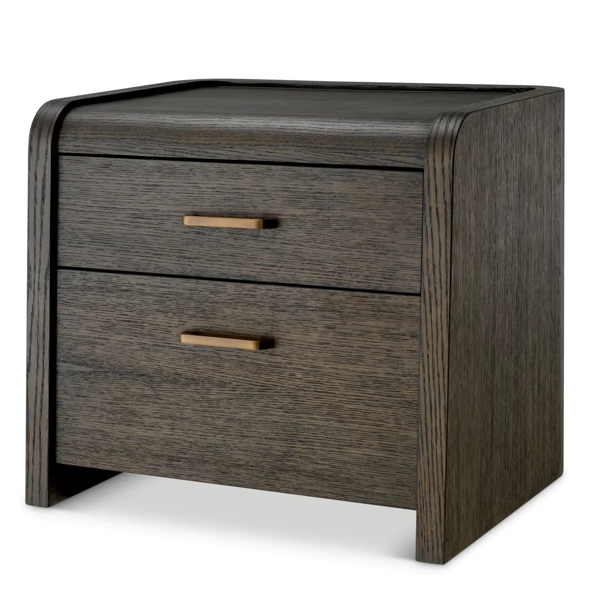 Eichholtz bedside table Joane mocha oak