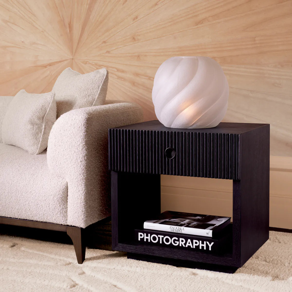 Eichholtz bedside table Dimitrios black