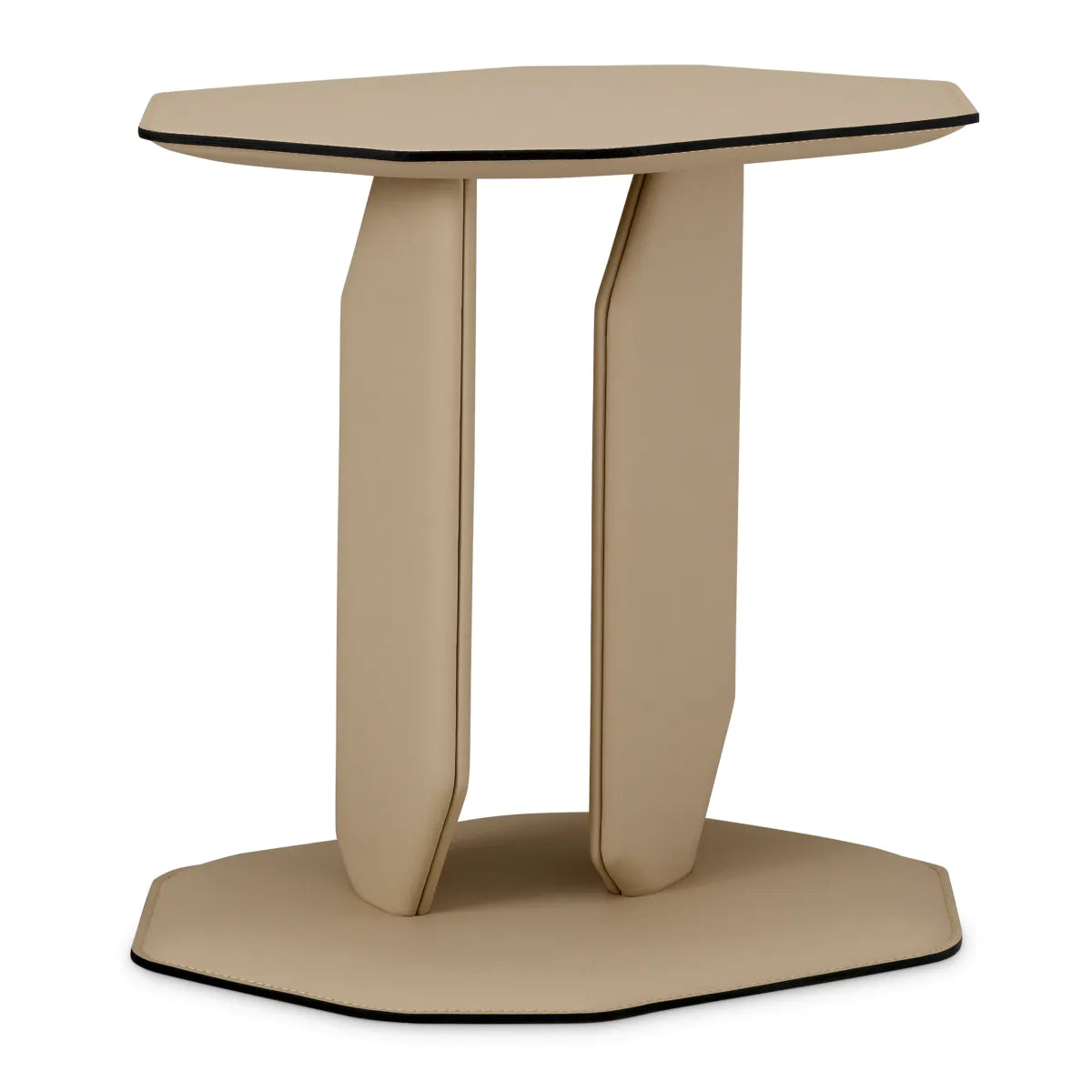 Eichholtz side table Maurizio light brown