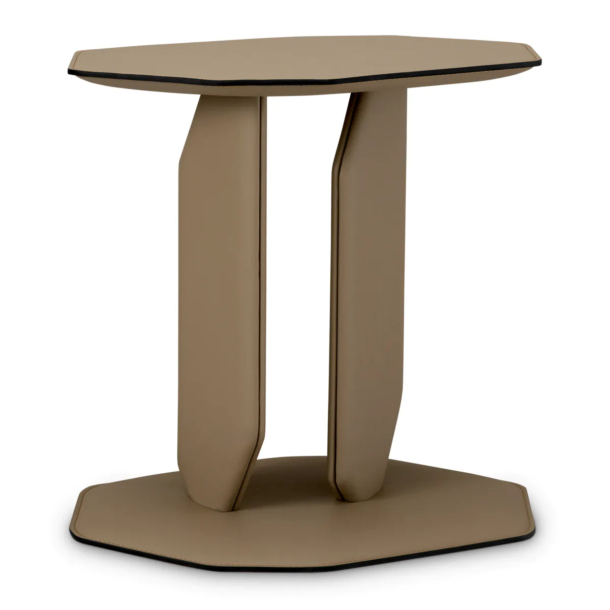 Eichholtz side table Maurizio brown