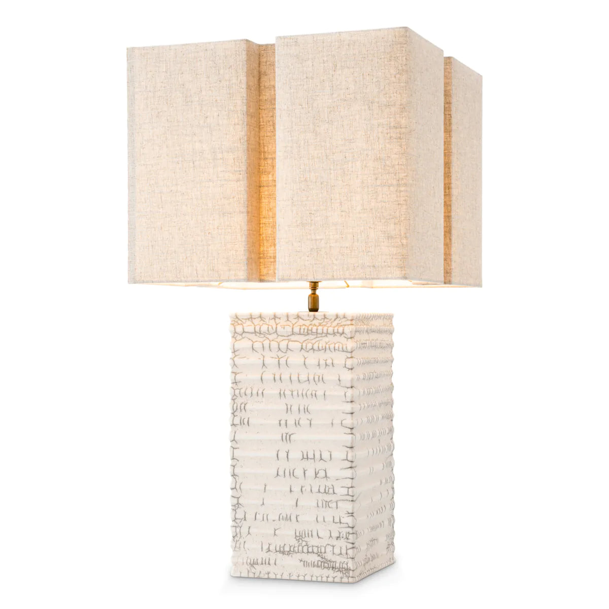 Eichholtz Table lamp Division white ceramic