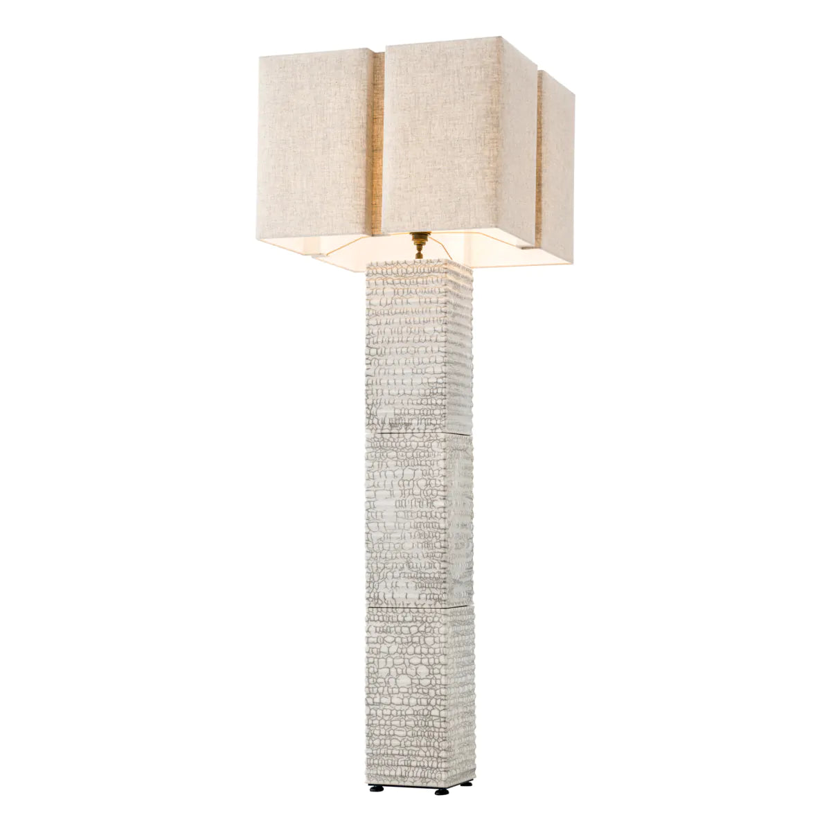 Eichholtz Division floor lamp white ceramic