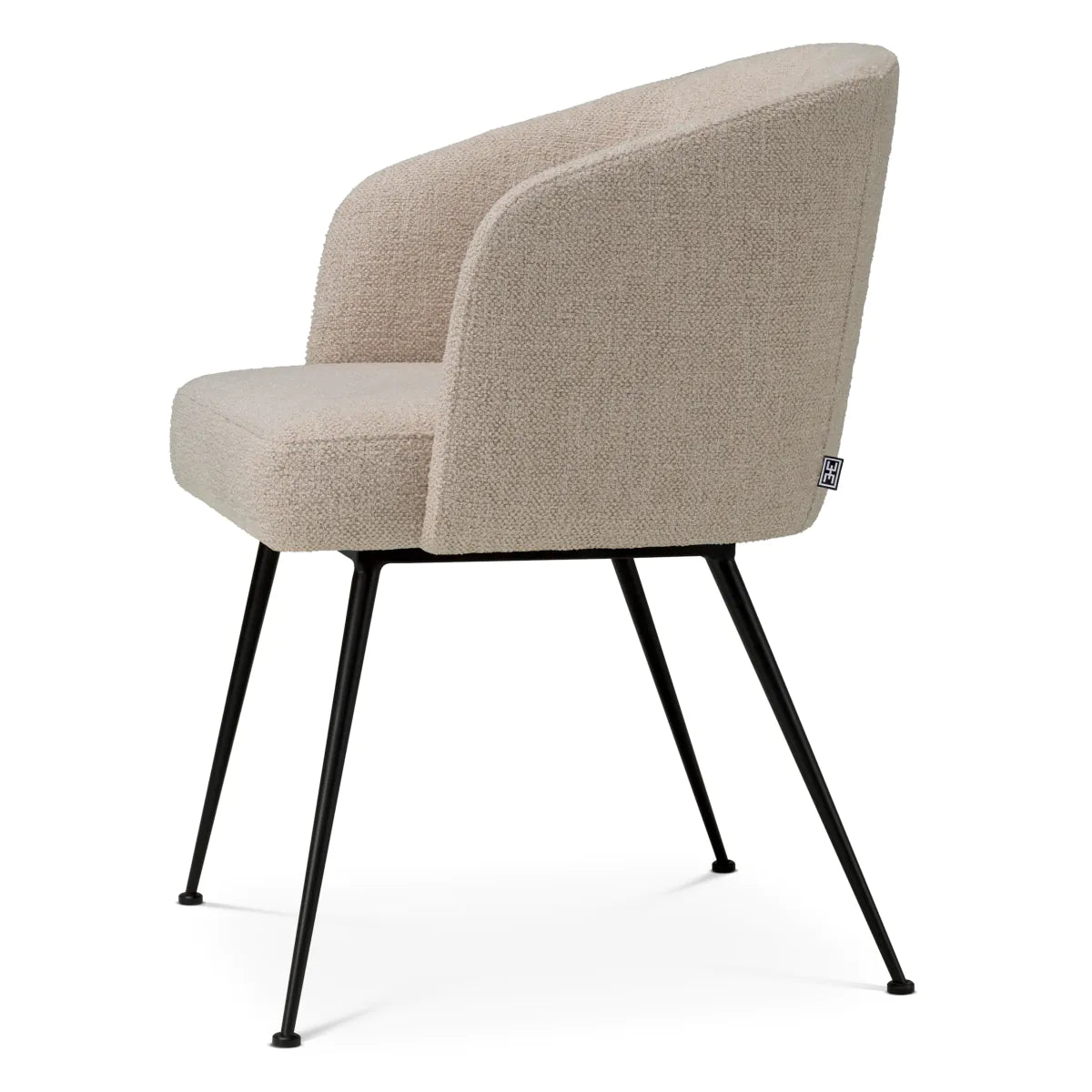 Chaise de salle à manger Eichholtz Aiden blanc cassé