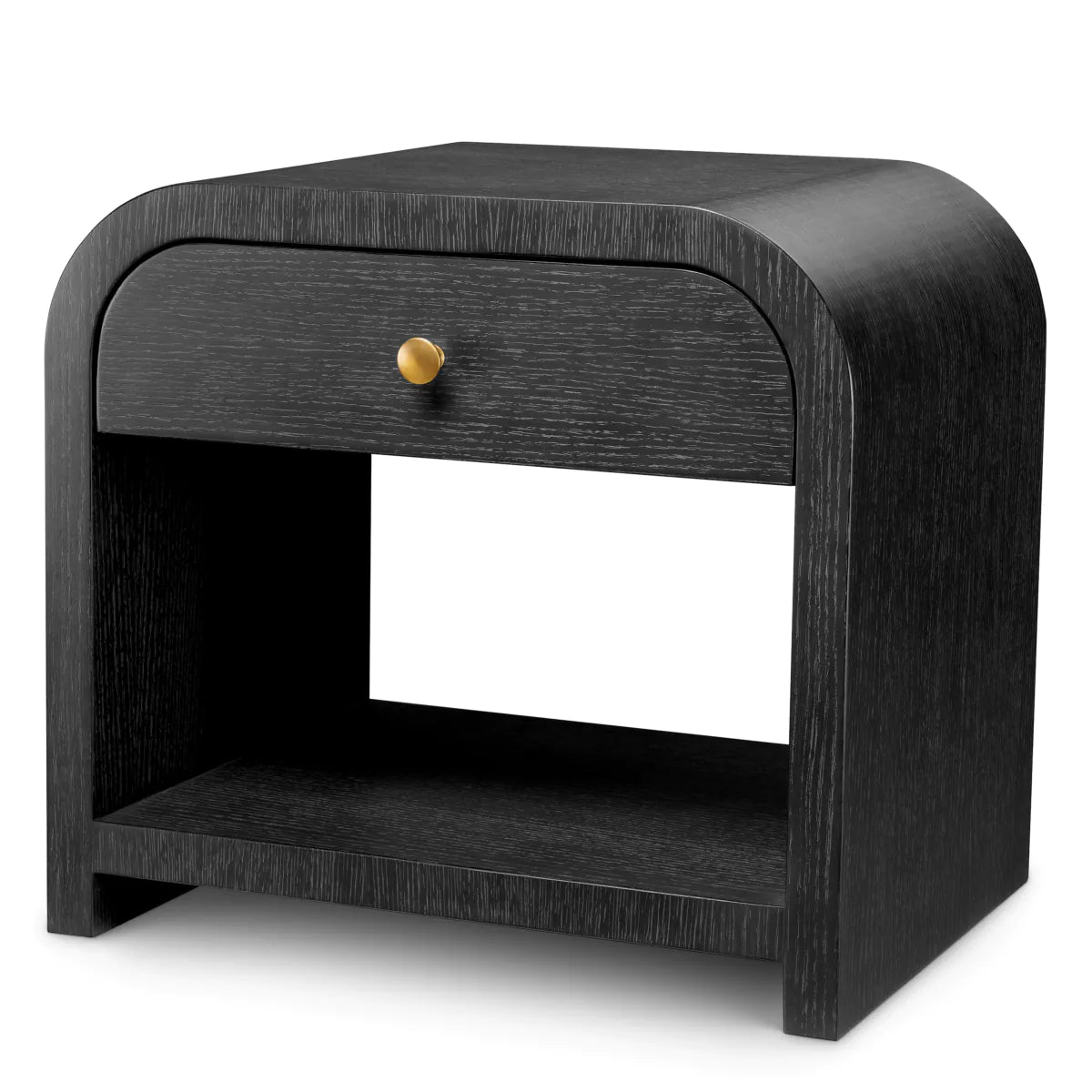 Eichholtz bedside table Rhodes black
