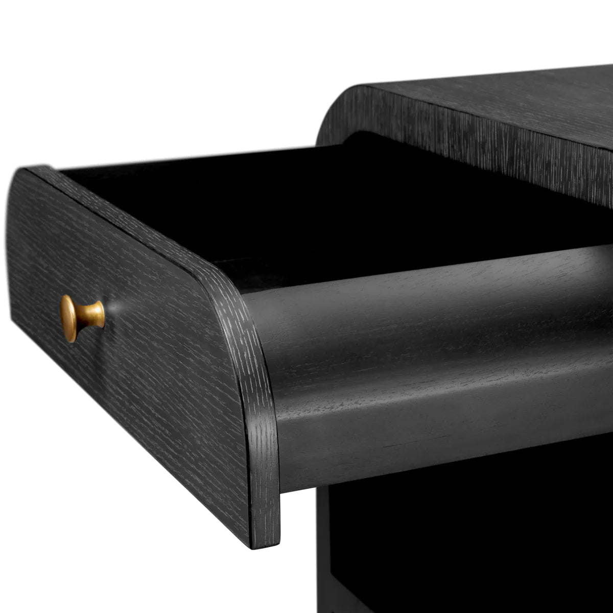 Eichholtz bedside table Rhodes black