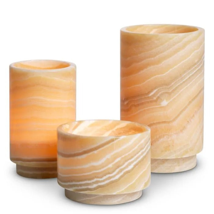 Tealight holder Leonidas set of 3-1