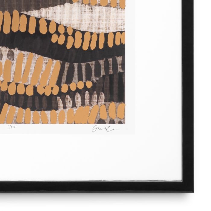 Print Metallic Undulation by June Erica Vess set 2-5