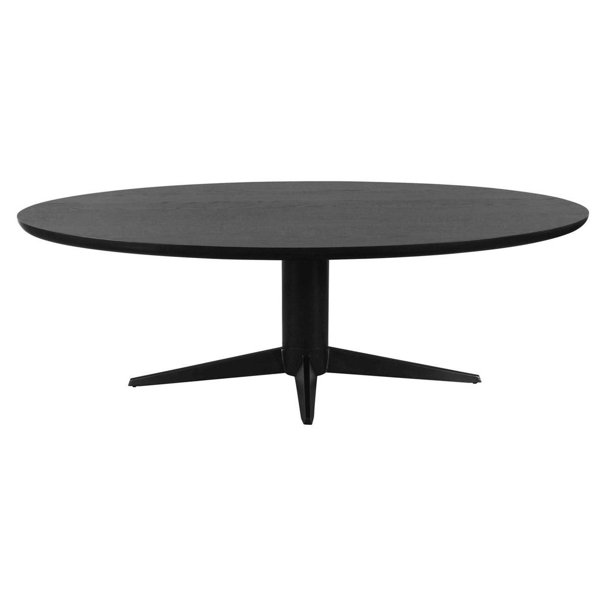 Table de salle à manger Rayford noire ovale 230