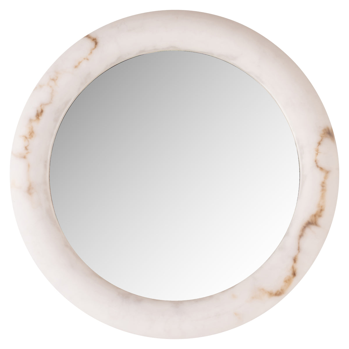 Applique murale Oravelle miroir blanc 60Ø