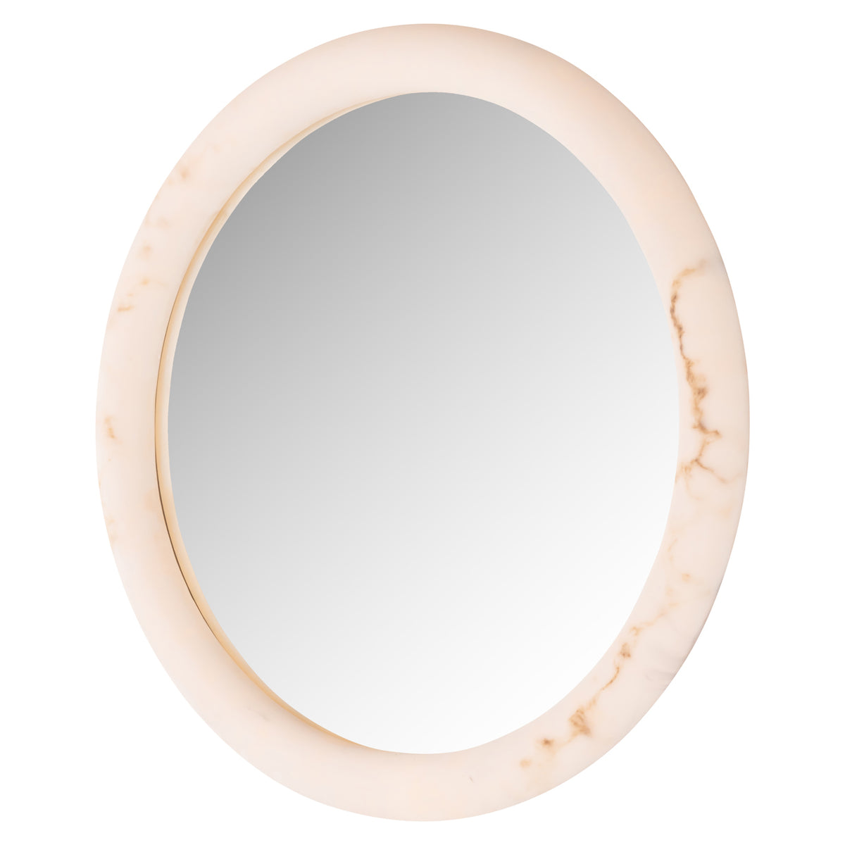 Wandlamp Oravelle white mirror 80Ø