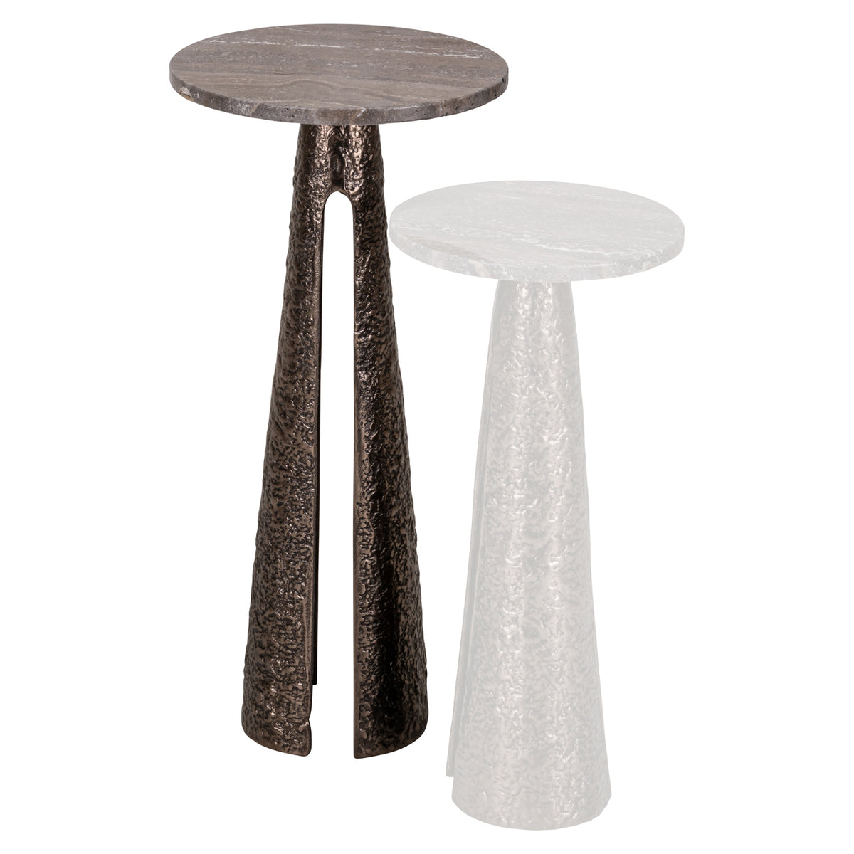 Table d'appoint Eldora bronze 30Ø