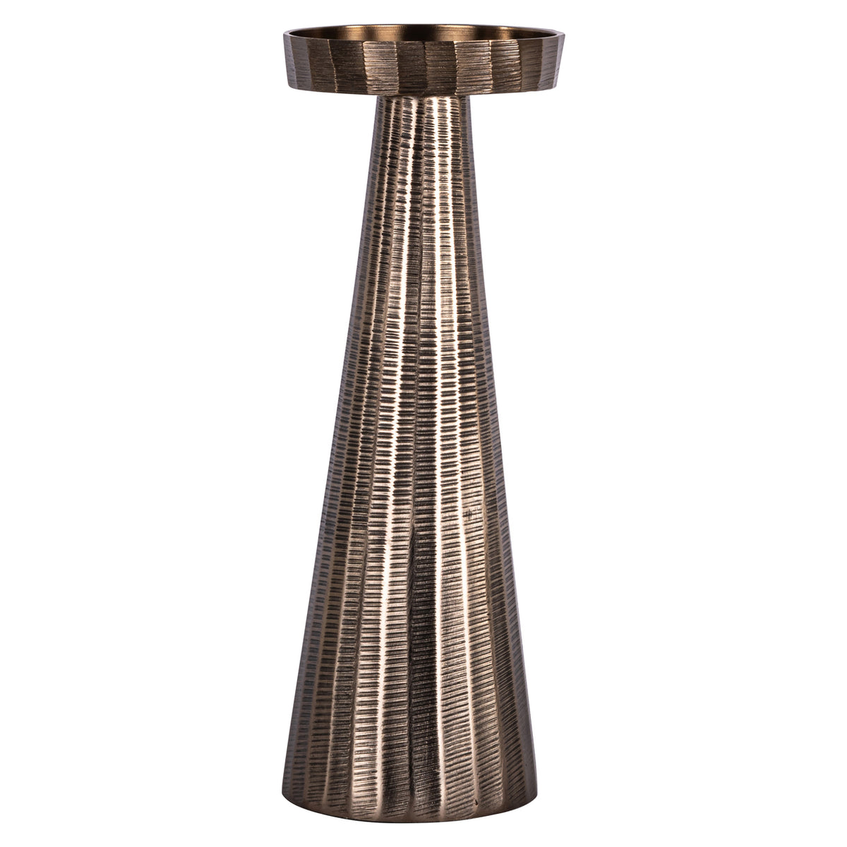 Evola bronze candle holder S