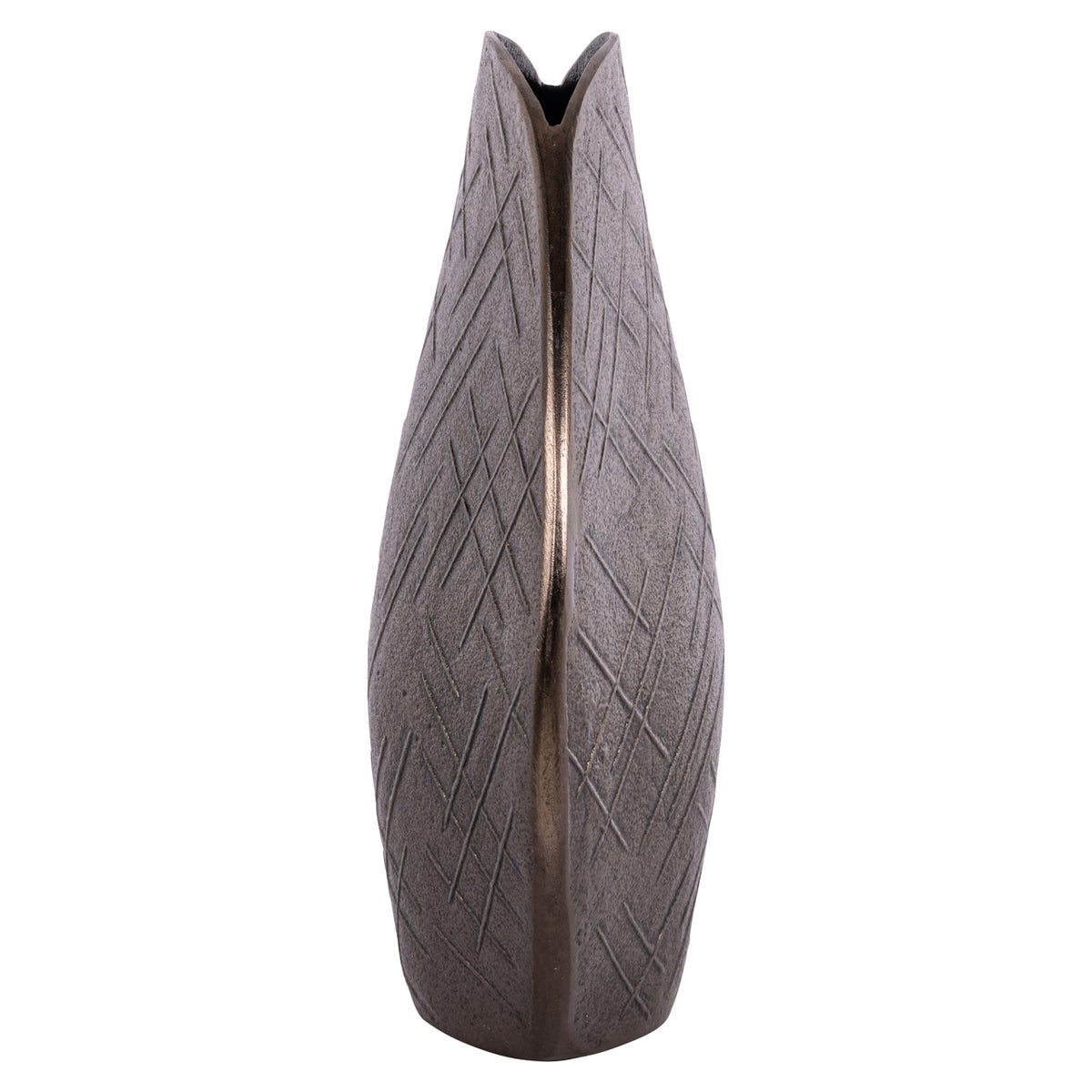 Olivra vase bronze L