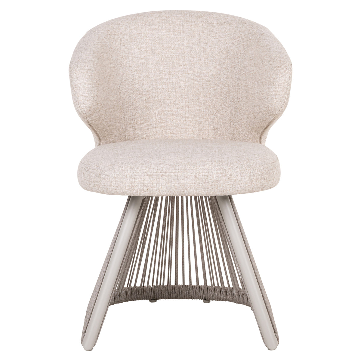 Outdoor dining chair Nuba beige alpine